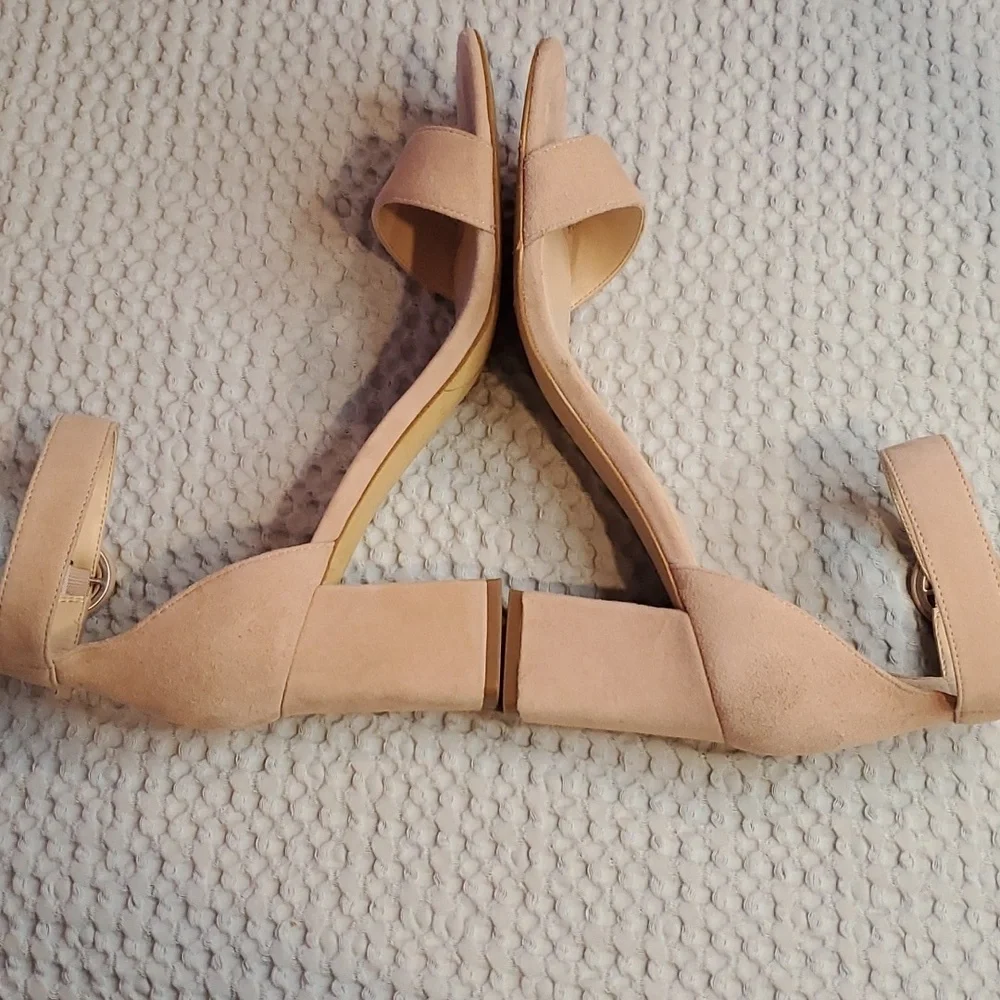 Marc Fisher LTD Karlee Sandal Ankle Strap Suede Size 9 (#25)